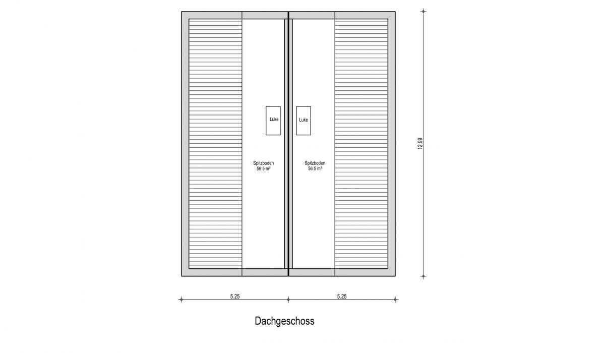Grundriss Dachgeschoss