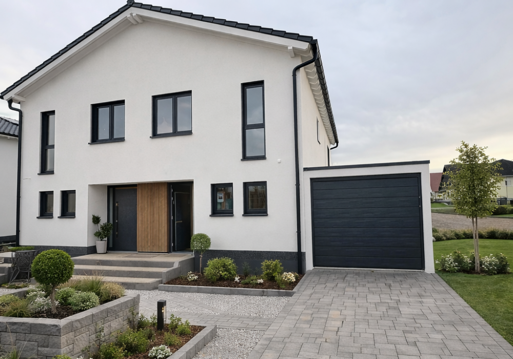 Haus mit Garage